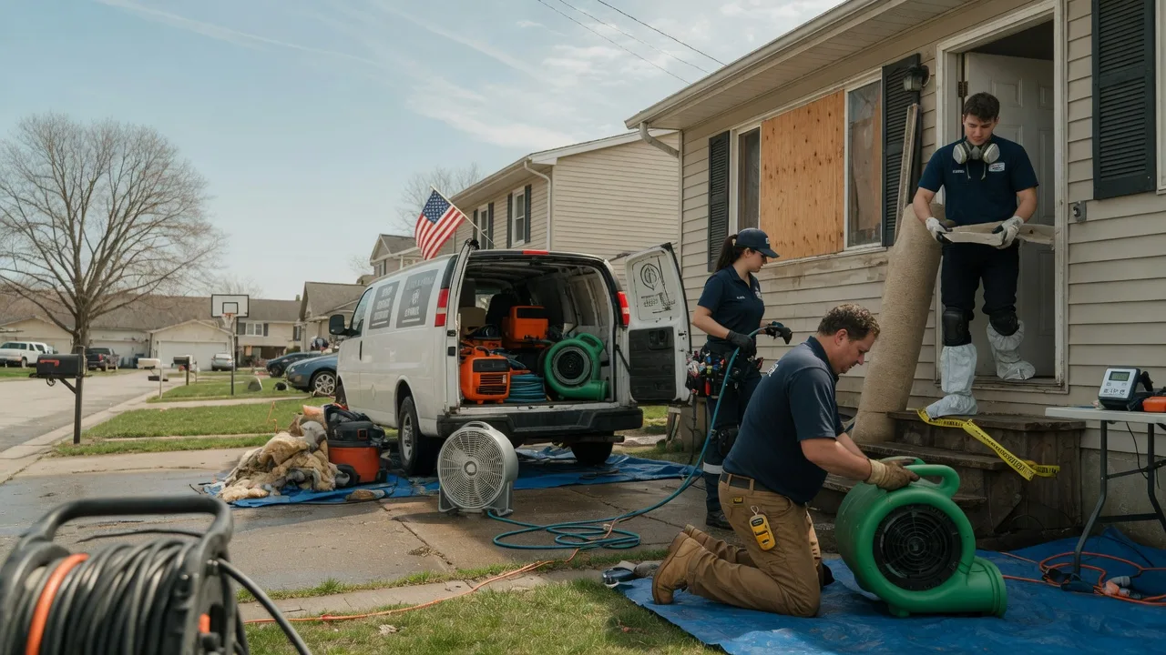 Water Damage Restoration in Friedheim, MO near me